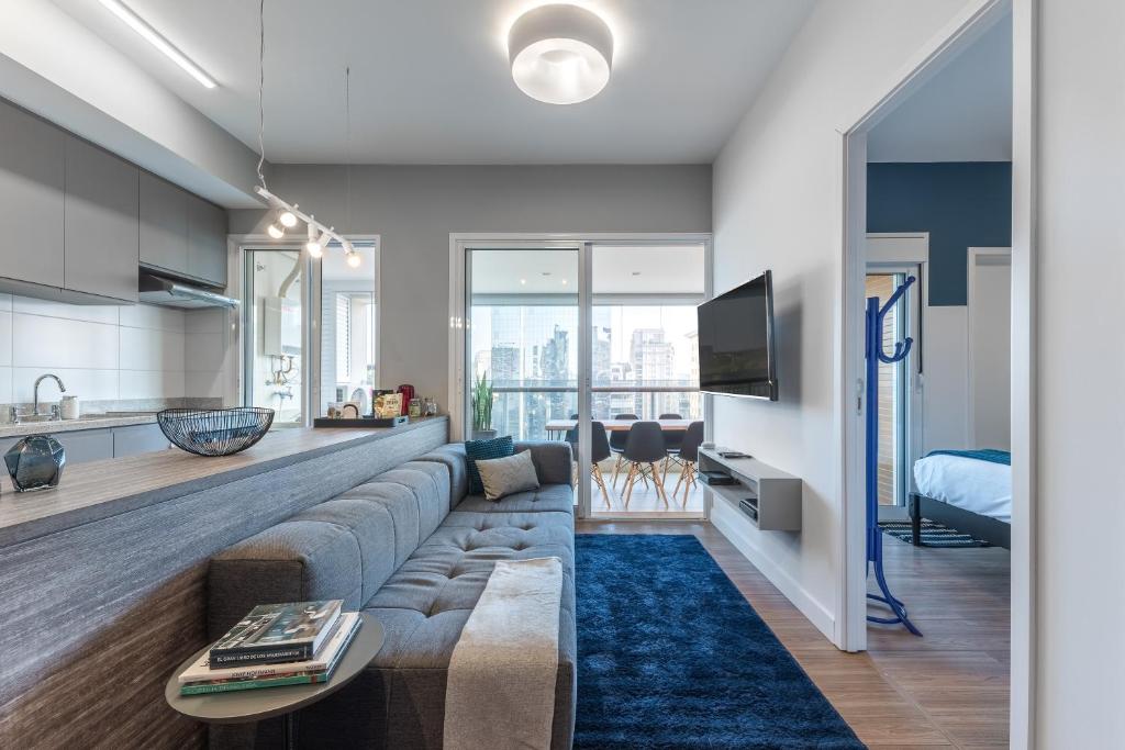  Apartamento luxuoso com vaga e ótima localização - Vila Olímpia