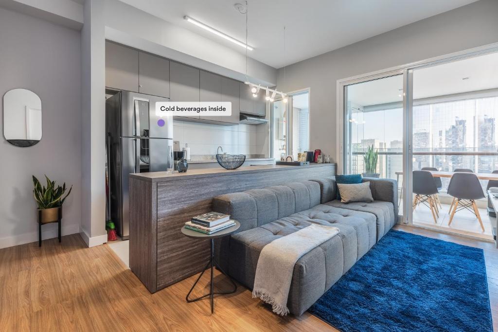  Apartamento luxuoso com vaga e ótima localização - Vila Olímpia