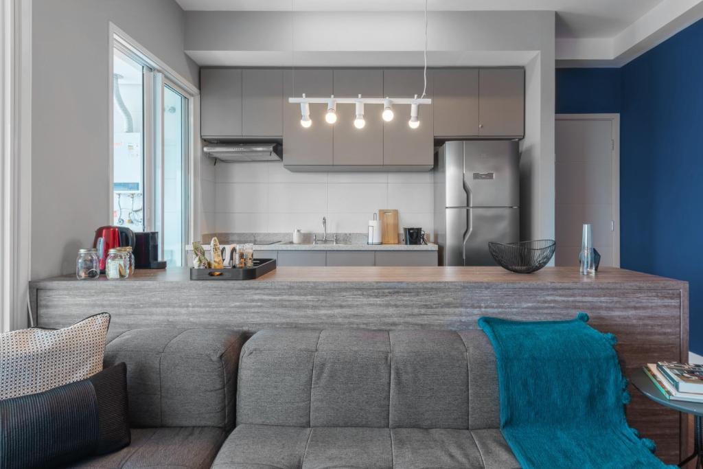  Apartamento completo com vista incrível - Vila Olímpia