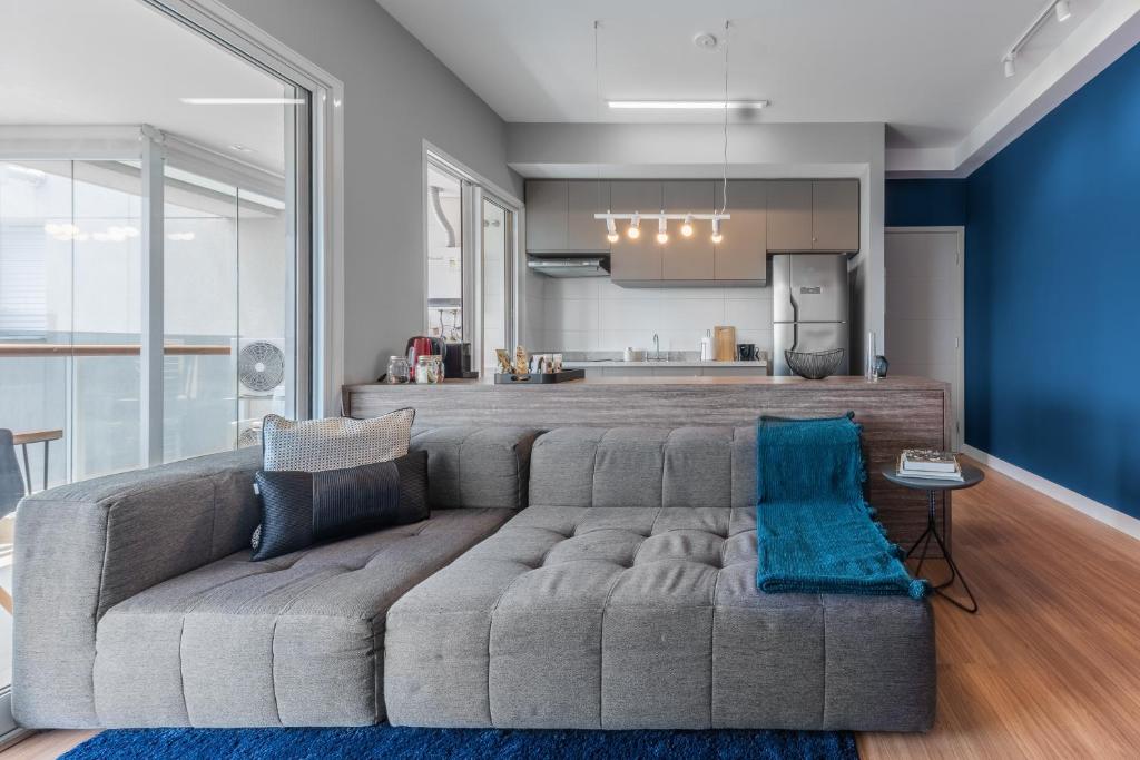  Apartamento completo com vista incrível - Vila Olímpia