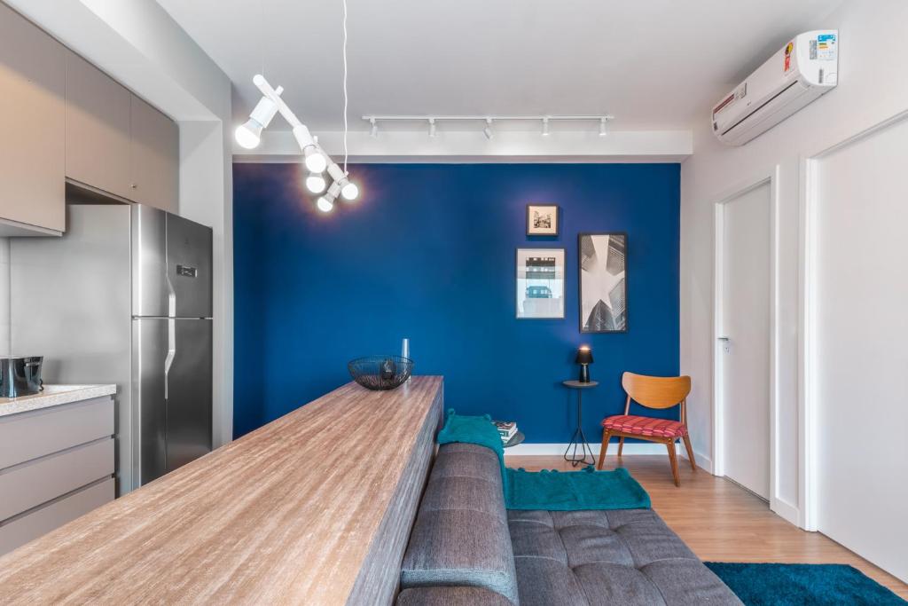 Apartamento completo com vista incrível - Vila Olímpia