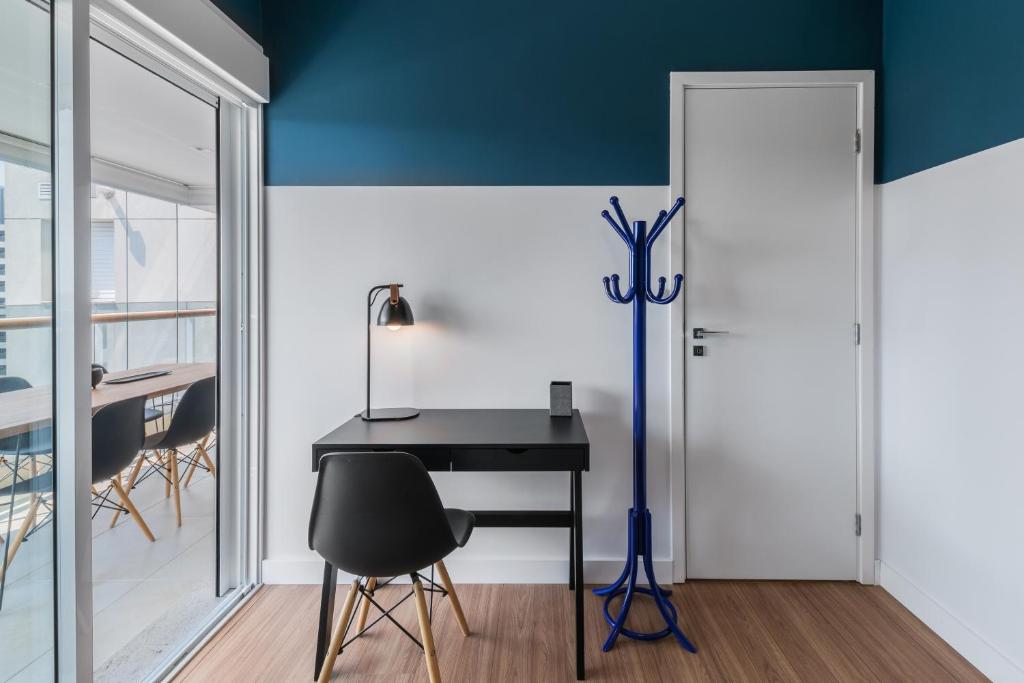  Apartamento completo com vista incrível - Vila Olímpia