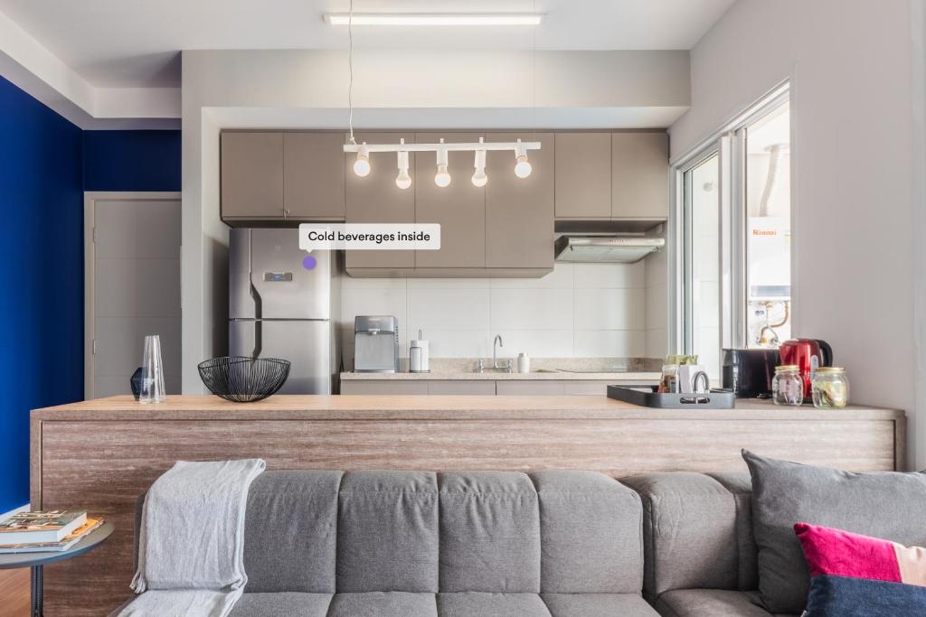  Apartamento com garagem e vista maravilhosa - Vila Olímpia