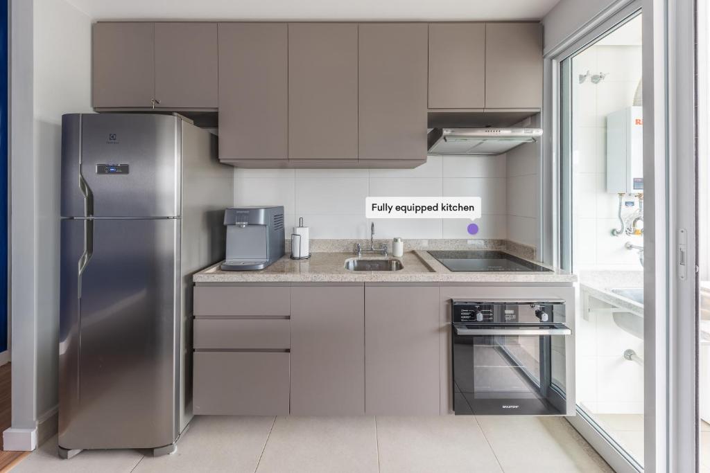  Apartamento com garagem e vista maravilhosa - Vila Olímpia