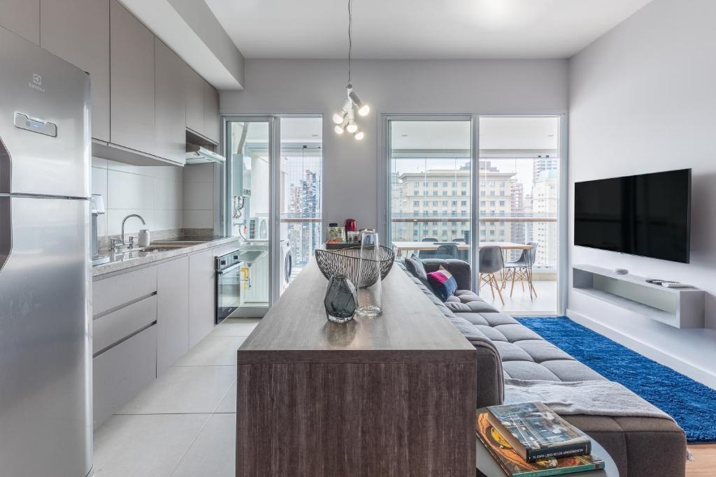  Apartamento com garagem e vista maravilhosa - Vila Olímpia