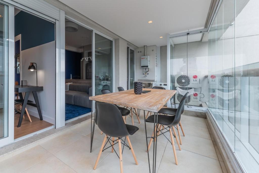  Apartamento com garagem e vista maravilhosa - Vila Olímpia