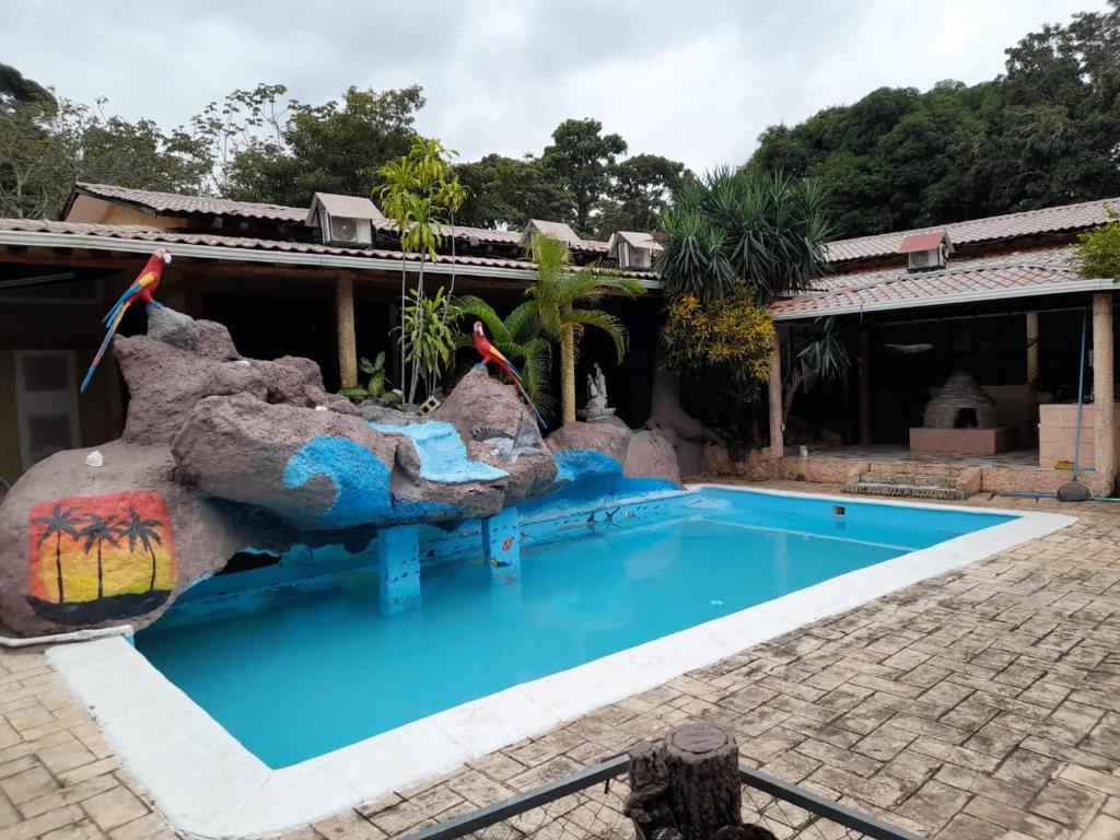 Swimmingpoolen hos eller tæt på Hotel Casa Vieja
