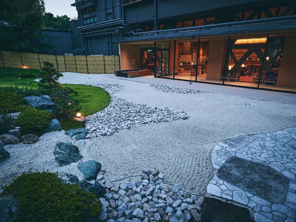 Zahrada ubytování Ooedo Onsen Monogatari Premium Shirahama Gyoen