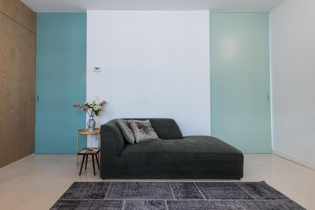 Posezení v ubytování Houthavens Apartments