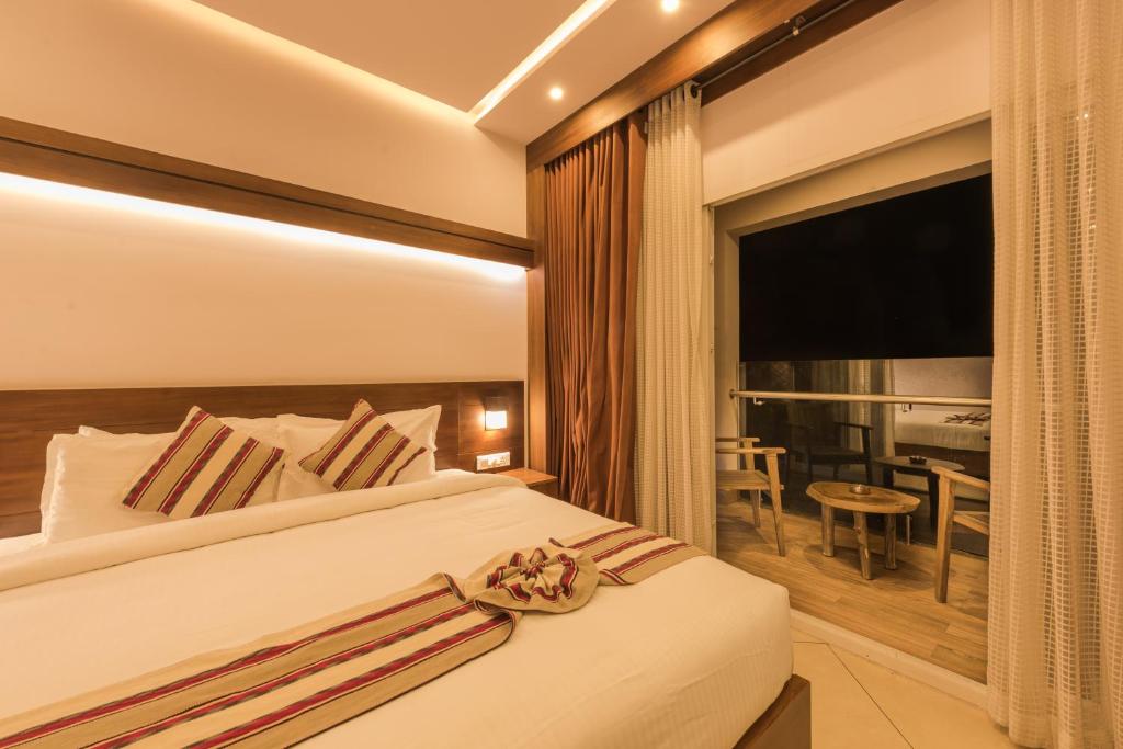 Posezení v ubytování Trivers Resort Munnar