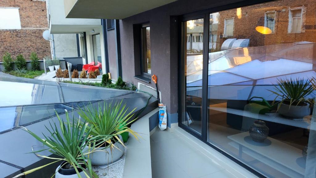 Budova, kde se apartmán nachází