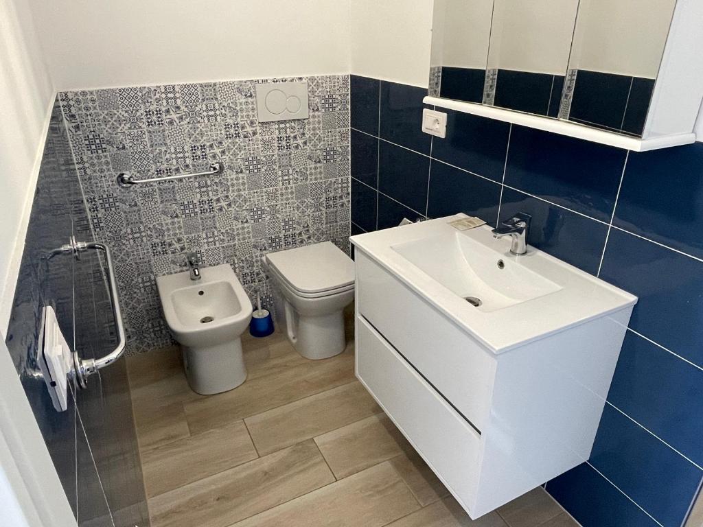 A bathroom at Viva Vista Mare Bilo Secondo Piano Vista