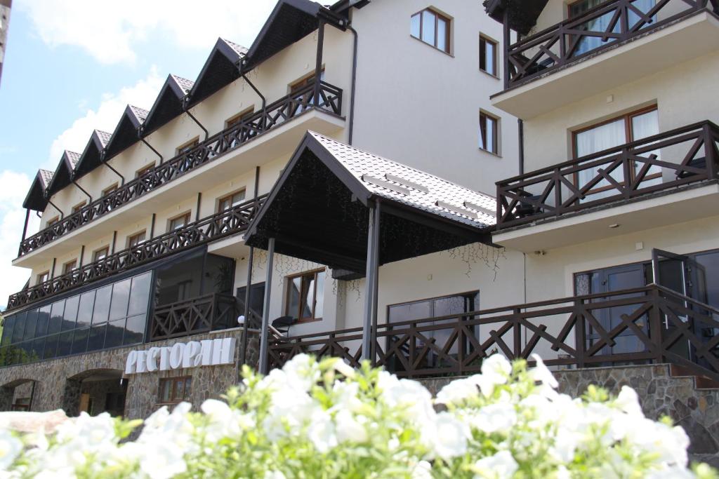 Budova, kde se hotel nachází