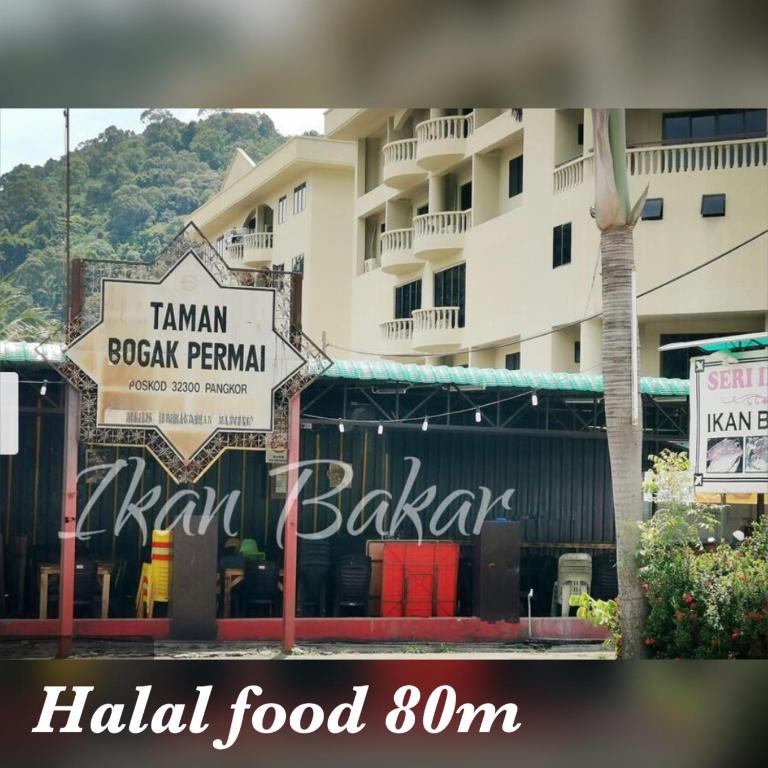 Certifikát, hodnocení, plakát nebo jiný dokument vystavený v ubytování coralbay apartment pangkor island