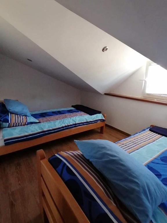 Posteľ alebo postele v izbe v ubytovaní Apartment Istria