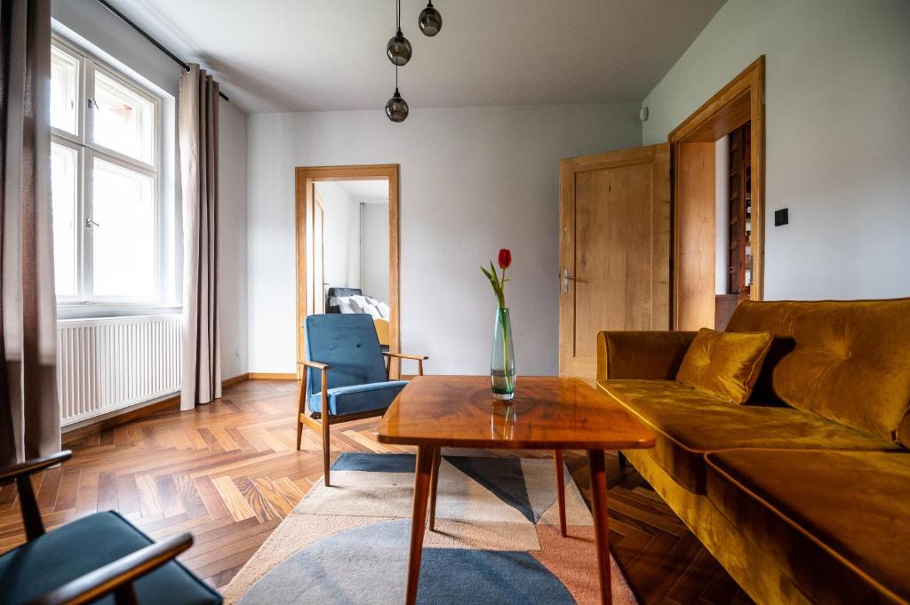 Villa Stara Apteka - 花园景套房