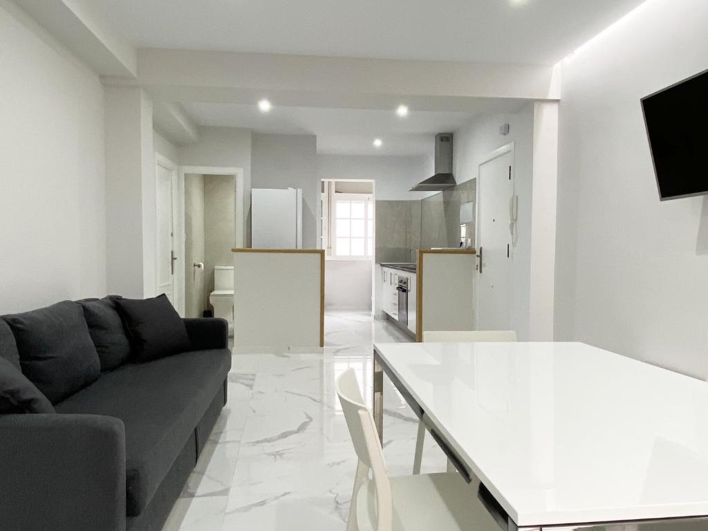 Posedenie v ubytovaní Apartamento San Félix, Playa La Caleta