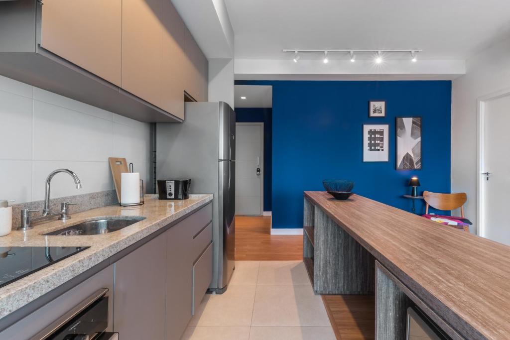  Apartamento moderno com vaga - Vila Olímpia