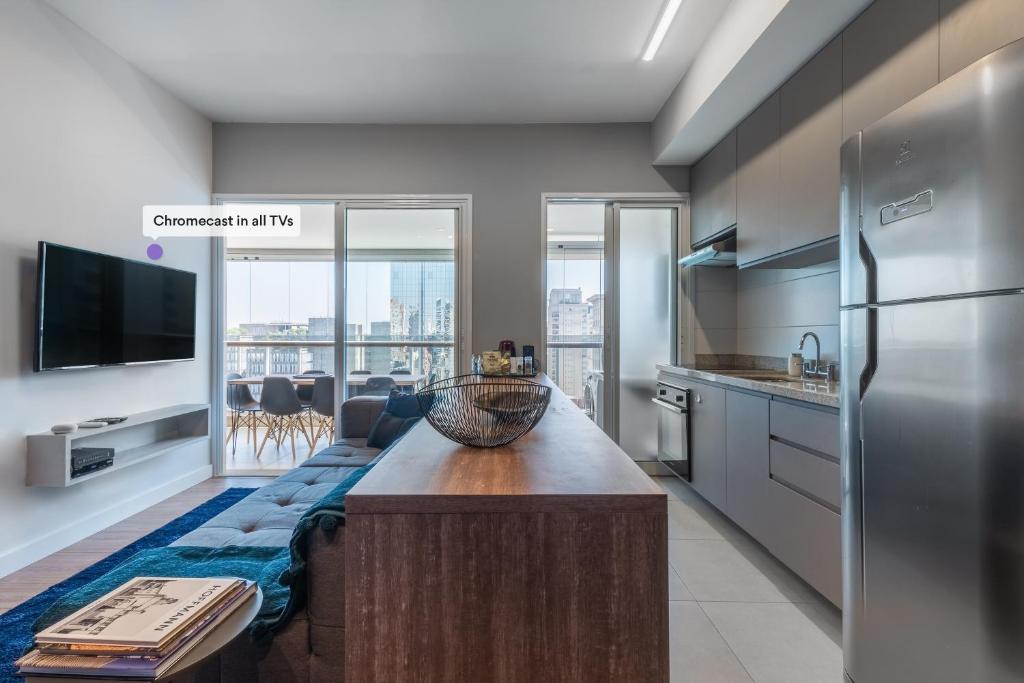  Apartamento moderno com vaga - Vila Olímpia