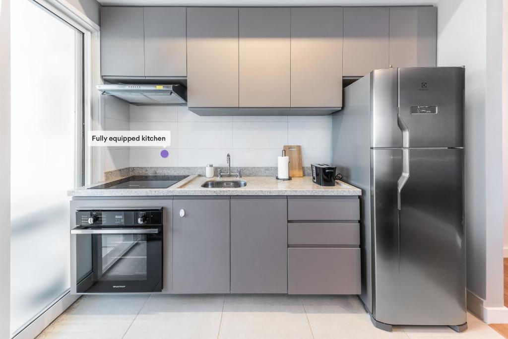  Apartamento moderno com vaga - Vila Olímpia