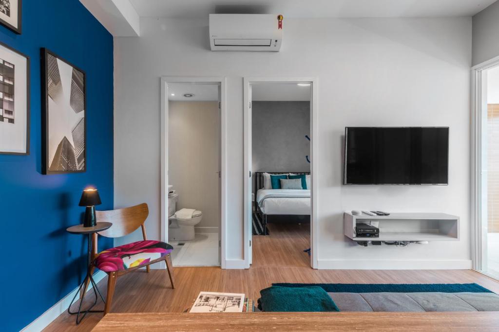  Apartamento moderno com vaga - Vila Olímpia