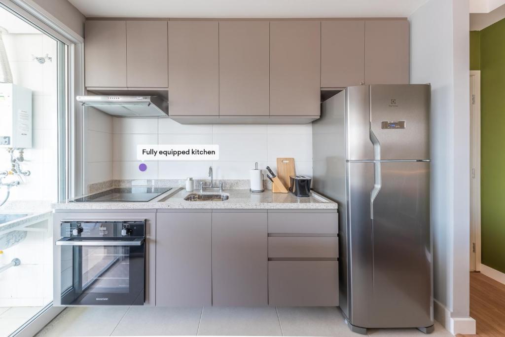  Apartamento com vaga e vista panorâmica - Vila Olímpia