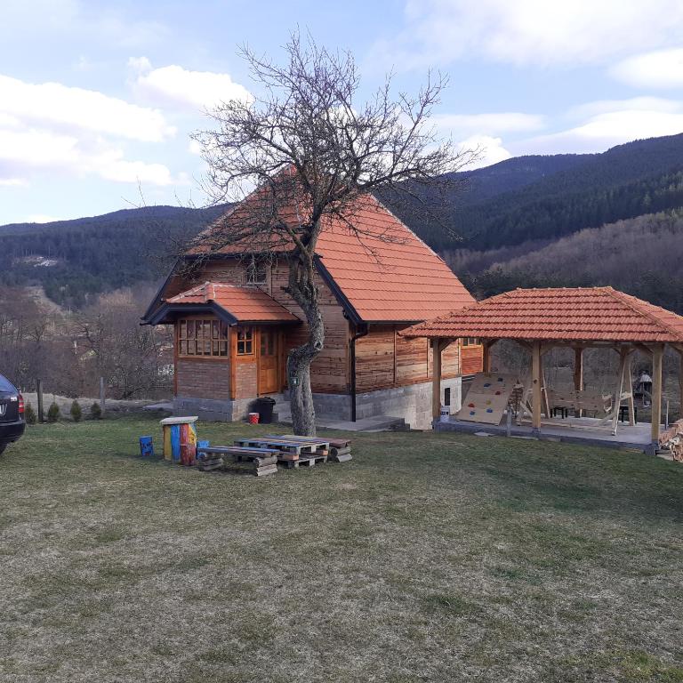 Příroda nedaleko prázdninového domu
