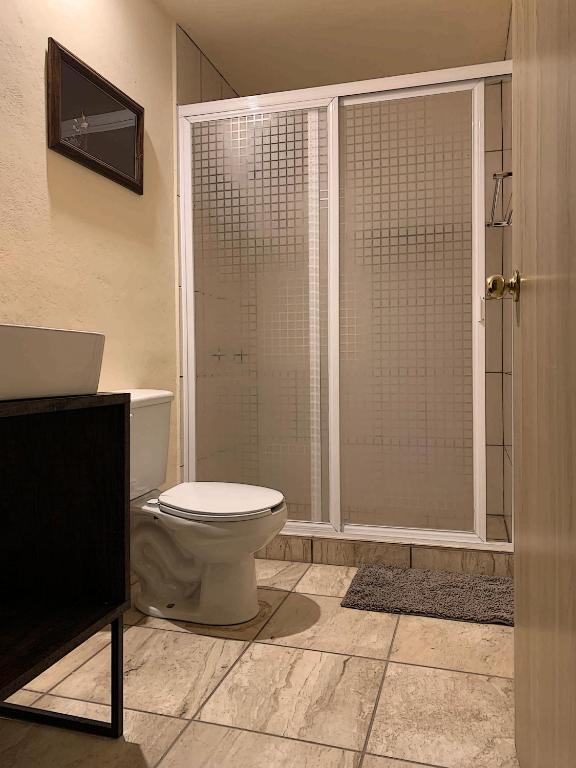 Koupelna v ubytování Hotel Maeva