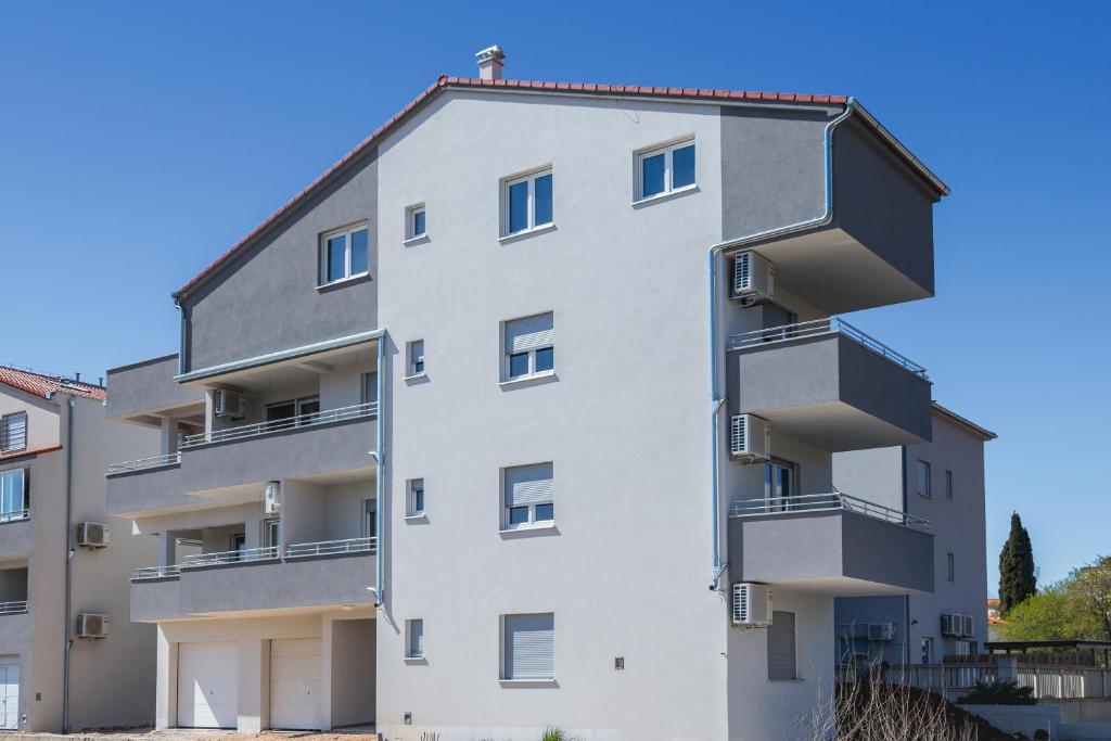 Budynek, w którym mieści się apartament