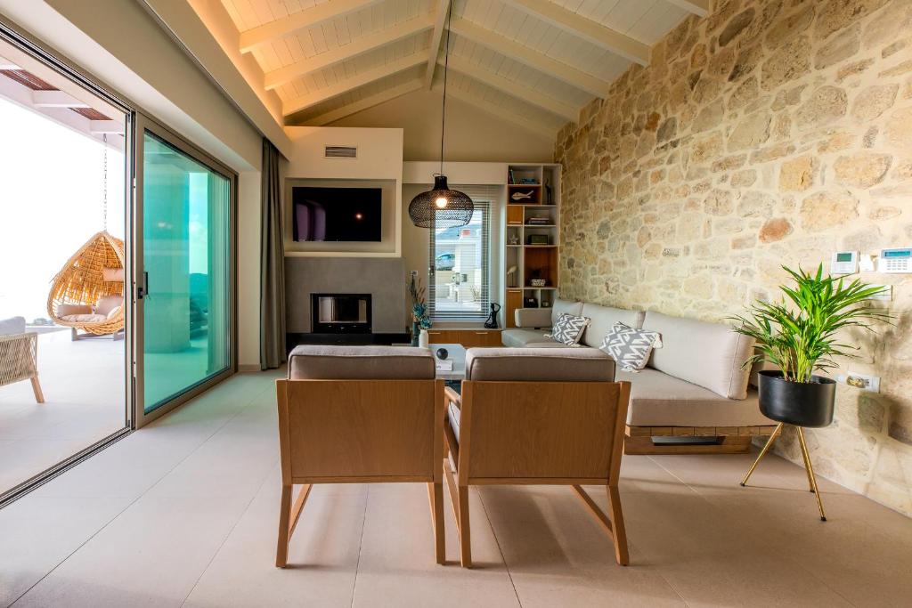 Część wypoczynkowa w obiekcie Cielo e Mare Villas I "Free" heated pools & seaview