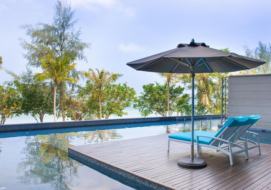 Bazén v ubytování Angsana Teluk Bahang, Penang nebo v jeho okolí