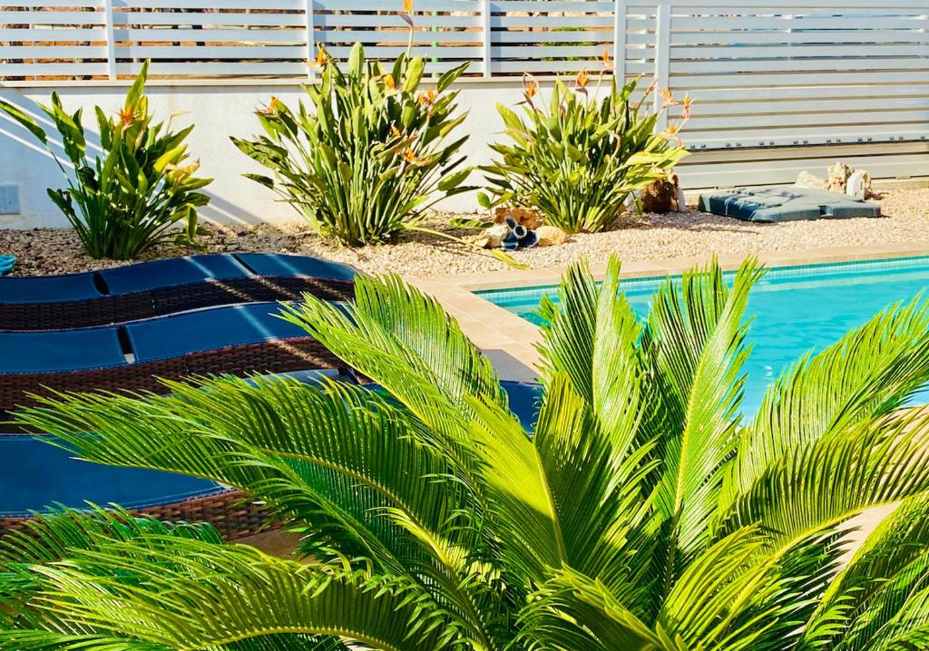 Bazén v ubytování Villa Isla Bonita nebo v jeho okolí