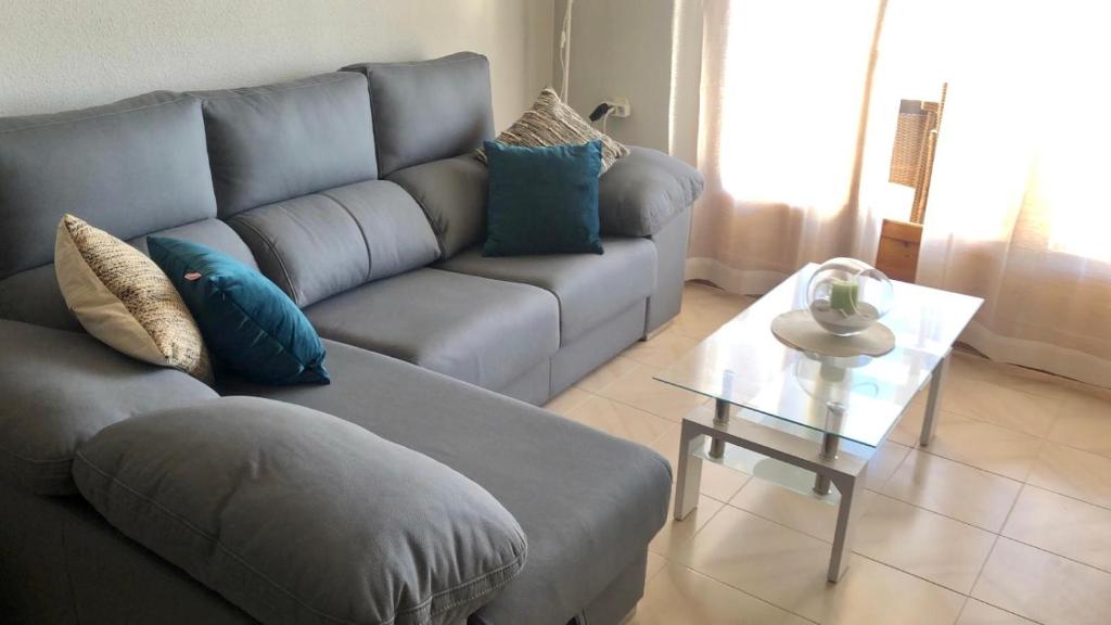 Posezení v ubytování Apartamento frente al mar en El Campello