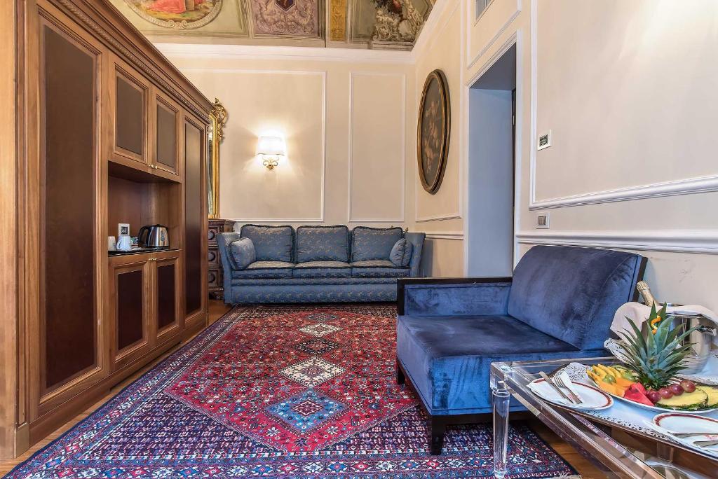 Posezení v ubytování Albergo del Senato