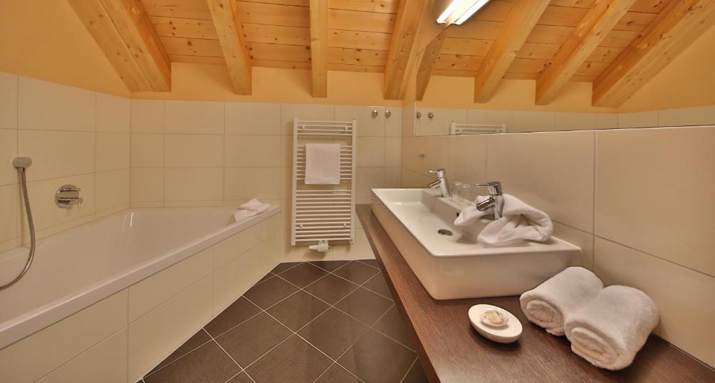 Koupelna v ubytování Noldis Hotel