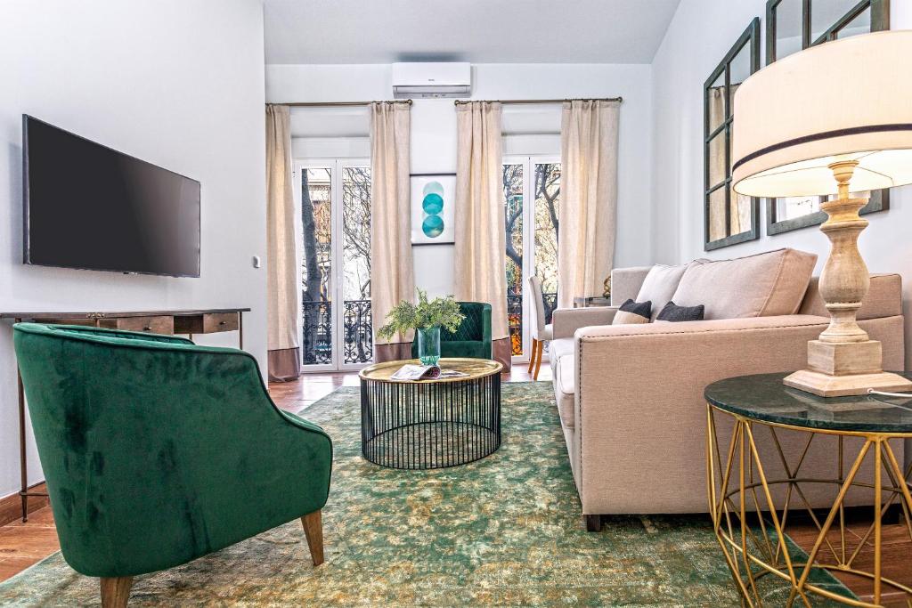 Genteel Home Recaredo - No Hay Apartamento De Una Habitación De Terraza