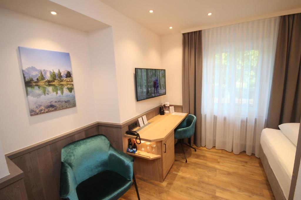 Posezení v ubytování Wohlfühlhotel Bercher