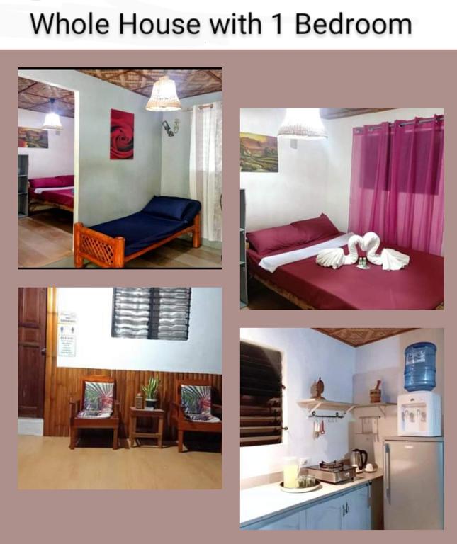 Postel nebo postele na pokoji v ubytování House Rental Banaba Tree