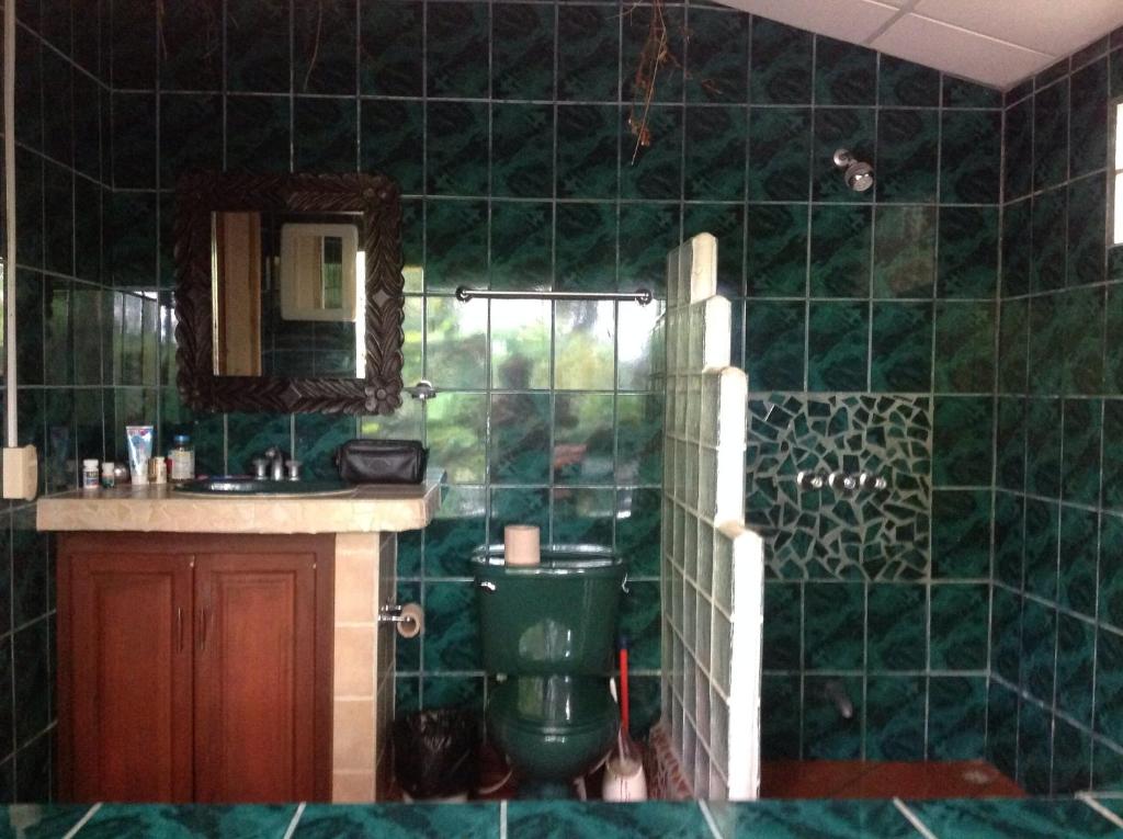 Koupelna v ubytování Casa Manglar Villa