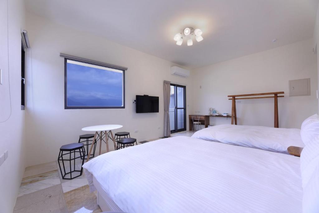 七星潭118海景民宿 - Camera Quadrupla Con Vista Sul Mare