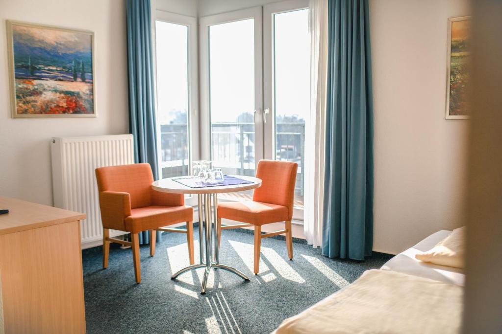 Posezení v ubytování Johanniter Gästehaus