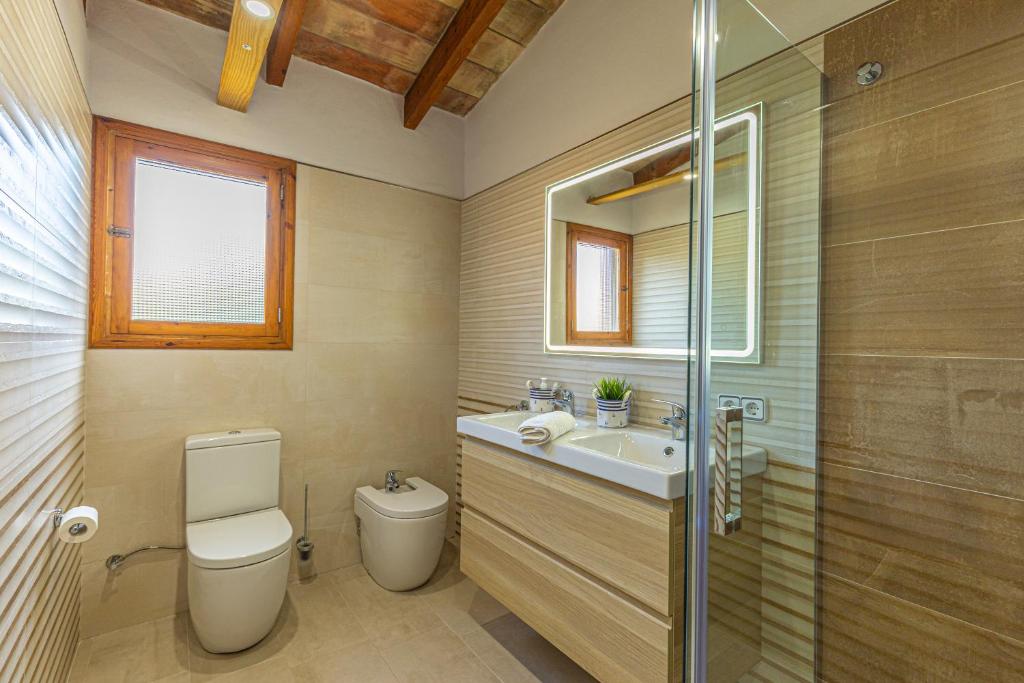 Koupelna v ubytování Villa Rosers