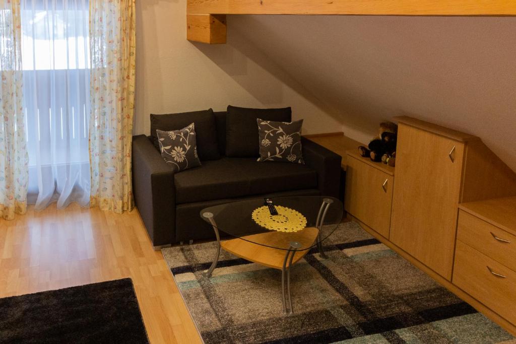 Posezení v ubytování Ferienwohnung Claudia