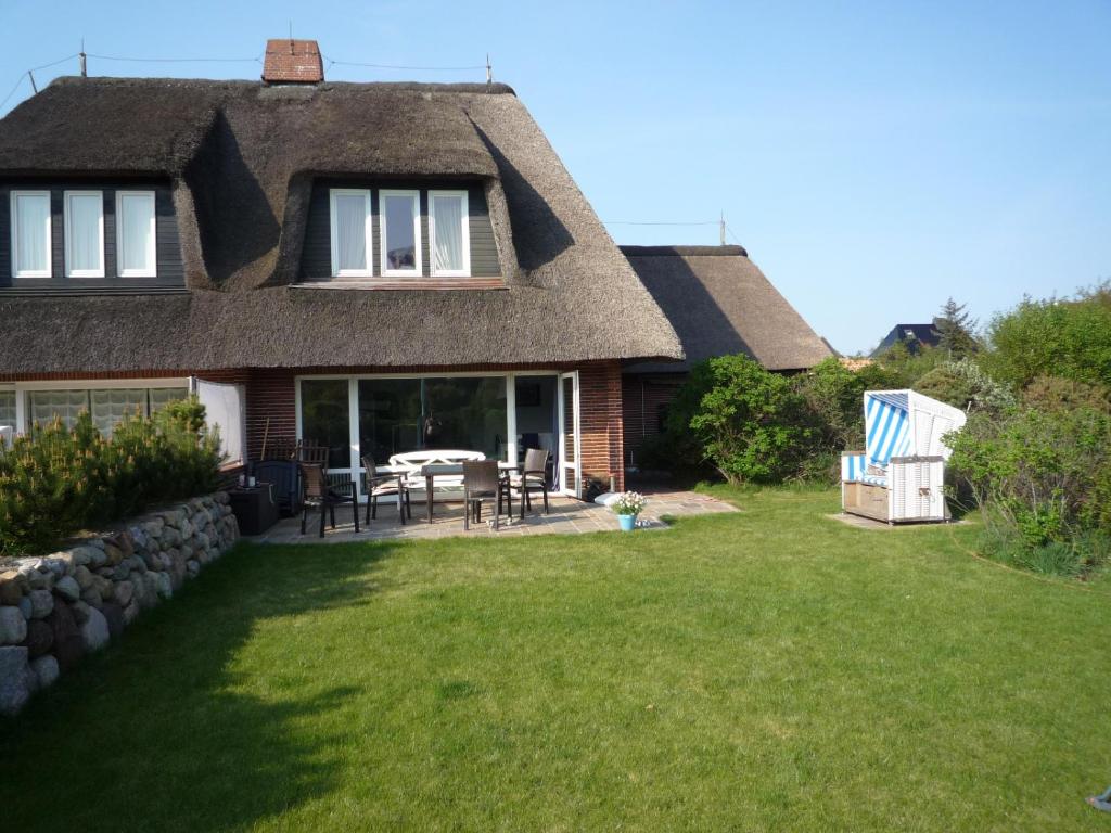 Zahrada ubytování Brise-Sylt
