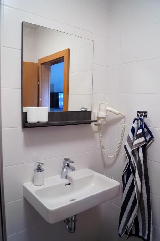 Koupelna v ubytování Gästehaus Gisch Sandra