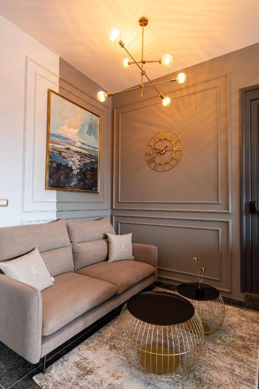 Posezení v ubytování Ames Hotel & SPA