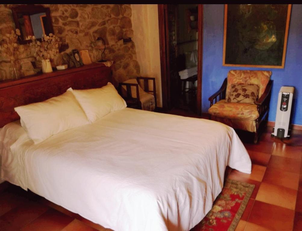 Postel nebo postele na pokoji v ubytování Casa Lucia