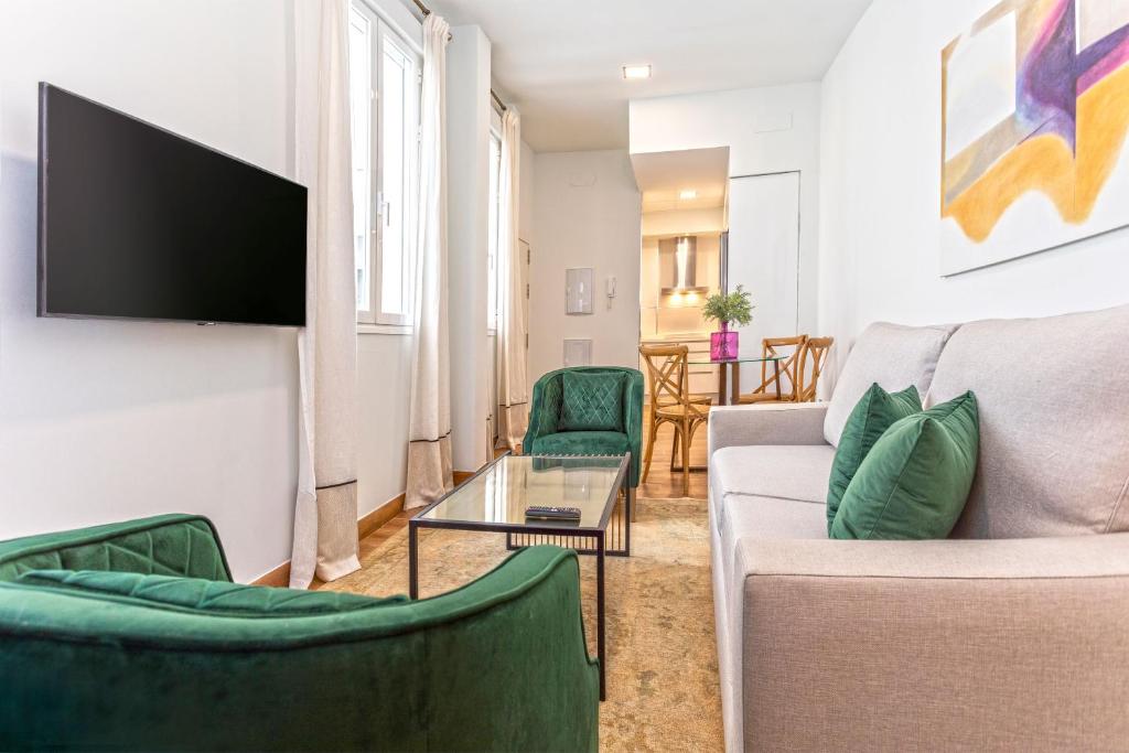 Genteel Home Recaredo - Apartamento De Dos Habitaciones Con Patio