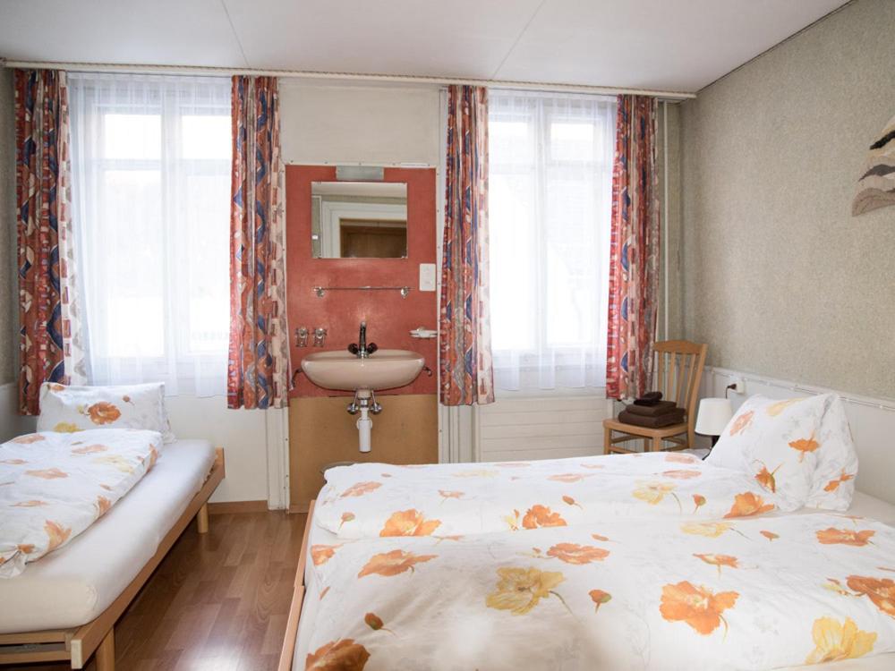 Postel nebo postele na pokoji v ubytování Hotel Restaurant Raben