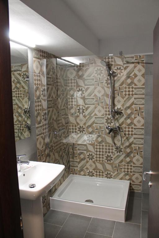 Koupelna v ubytování Hotel Parang